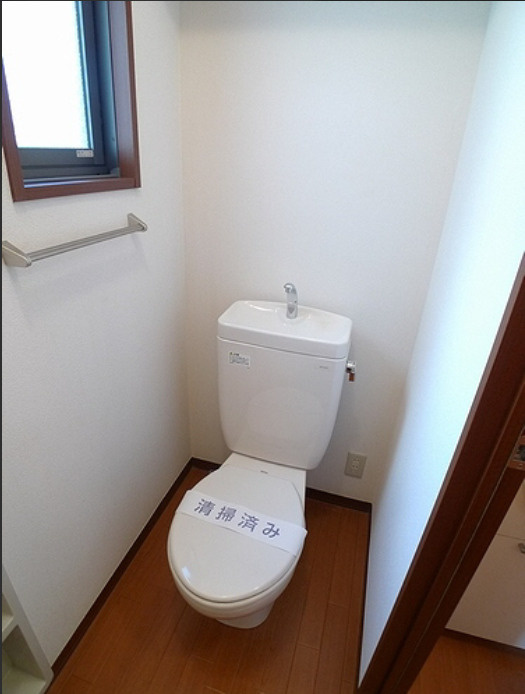 メゾンプレジャーＡのトイレ|トイレもきれいです