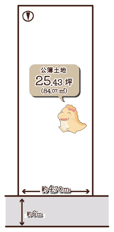 久我石原町の区画図