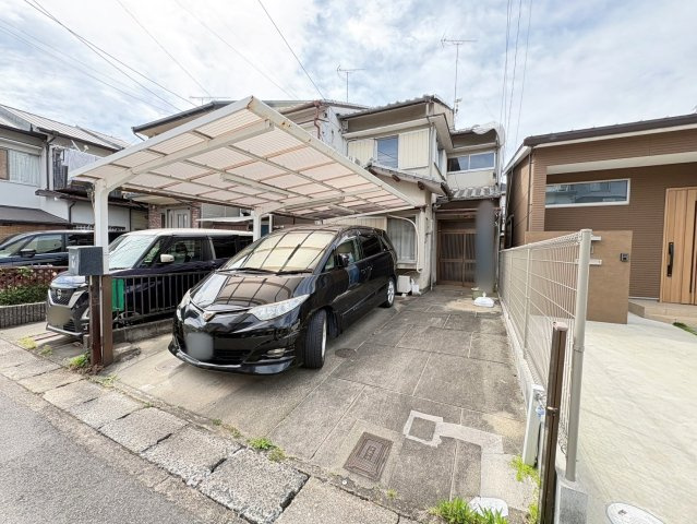 久我石原町の前面道路含む現地写真