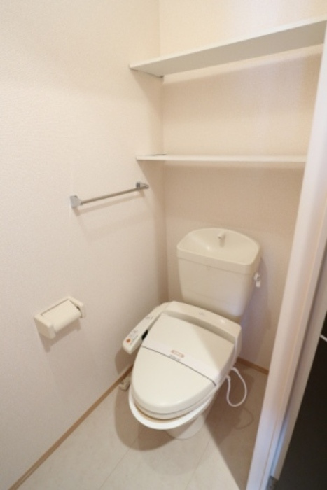 フローラルAのトイレ|トイレもきれいです