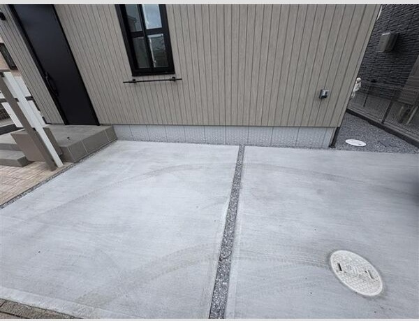 豊四季B棟の駐車場|駐車場です