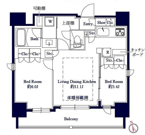 GRAN PASEO八丁堀Ⅱ
