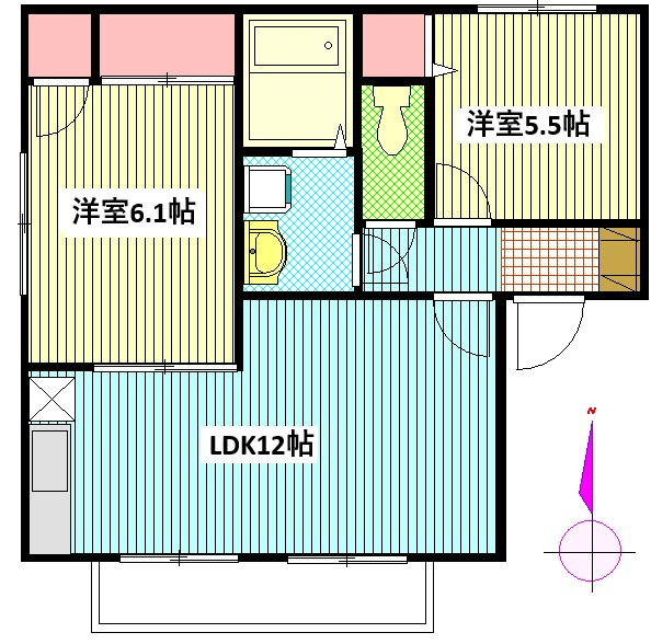ディアス北柏C棟