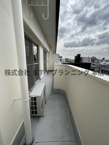 仲介手数料0円！名北ビルのバルコニー