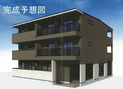【外観パース】 | クレール蒼天