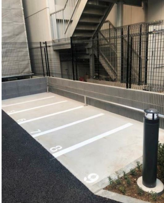 メイクスデザイン門前仲町GARDENのその他共用部分|バイク置き場