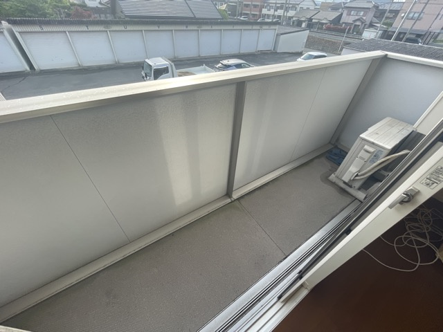 セジュール天満のバルコニー