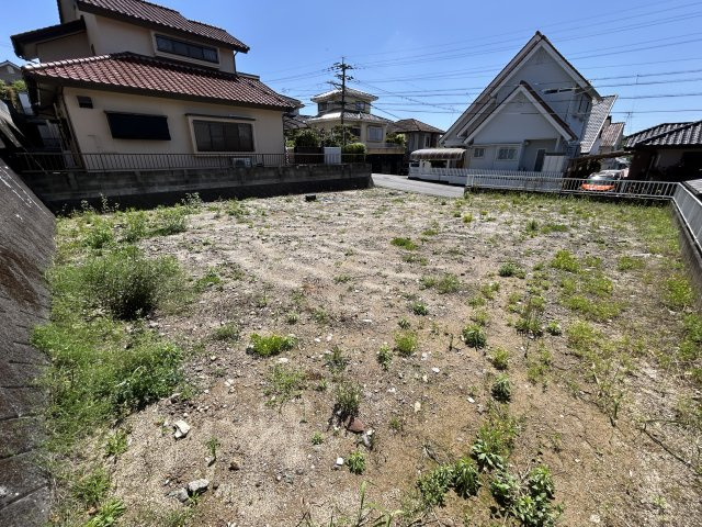 熊本県熊本市北区清水岩倉2丁目22-13の外観|敷地”左奥”からの写真