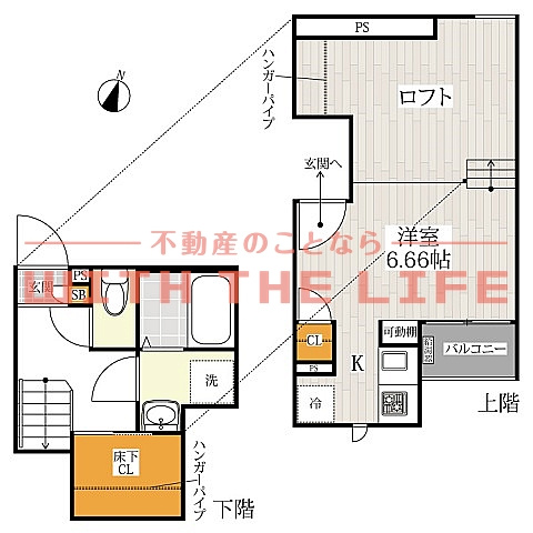 ＣＢ鳥栖ヴィレッタ【キャッシュバック対象】の間取り