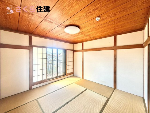 宇都宮市野沢町　中古戸建の和室|扱いやすくデザイン性の高い畳の和室！
