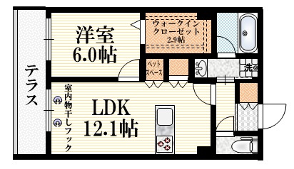 キルシュ　ブリューテ　２の間取り
