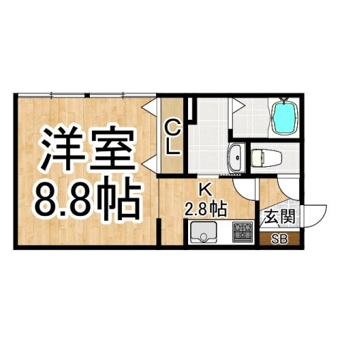 ディオルモンドの間取り
