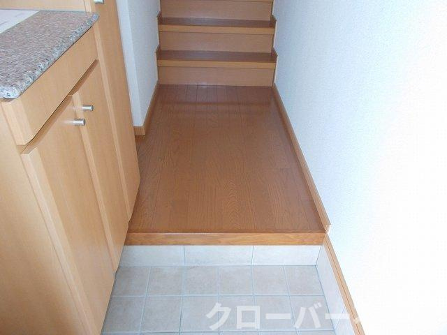 パストラル川部Ａの玄関