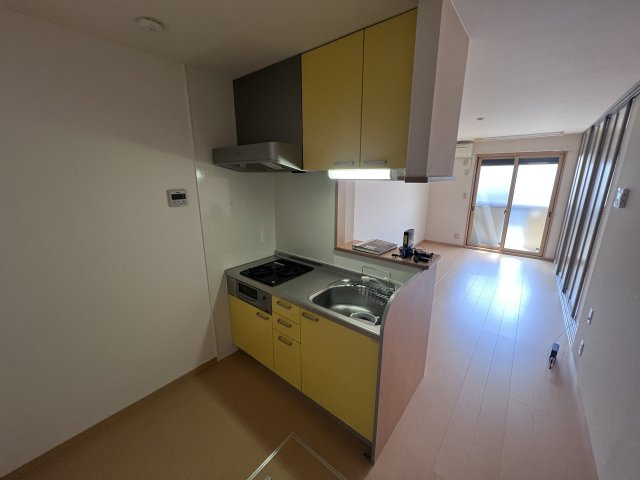 クレセントコートB棟のキッチン