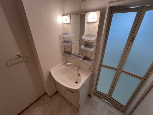 クレセントコートB棟の洗面所