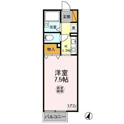 オプス・なのはなの間取り