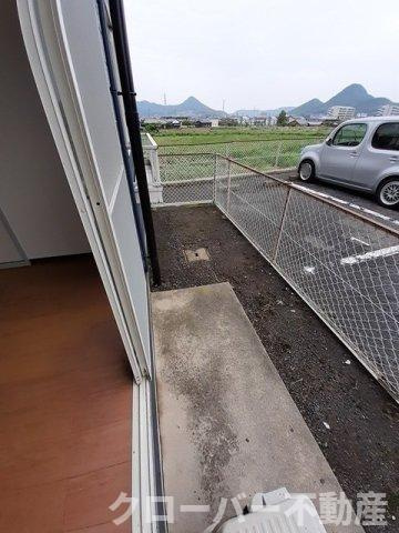 フォレストパークＡのバルコニー