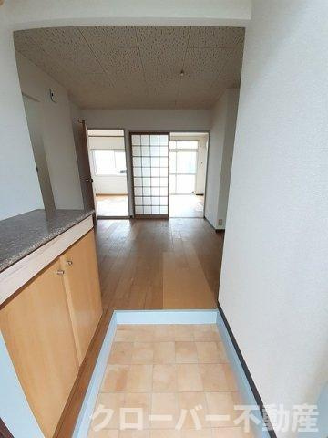 フォレストパークＡの玄関