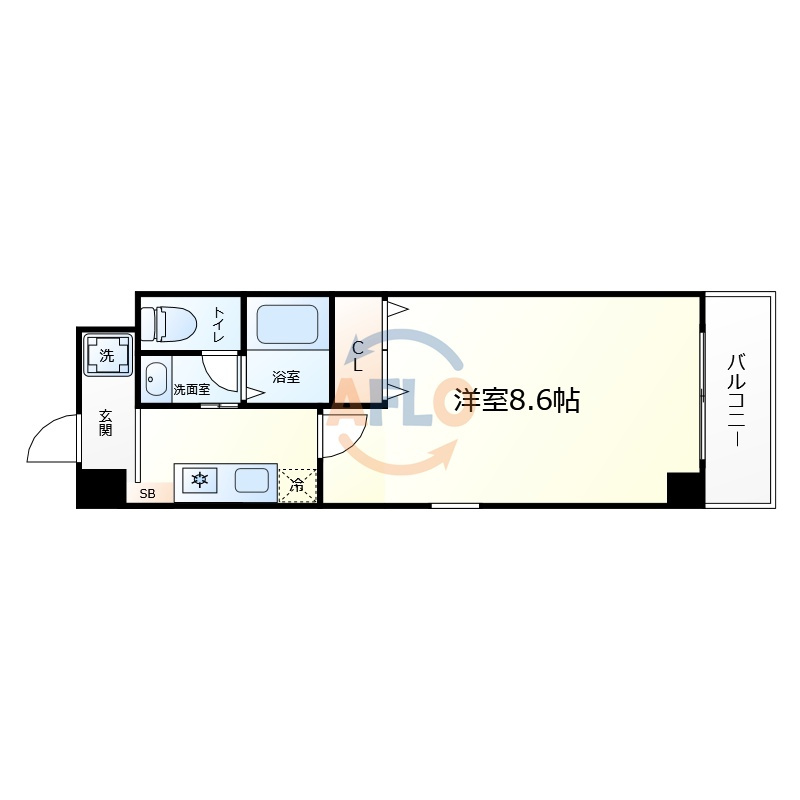 エムズプラザ今里の間取り|エムズプラザ今里　間取り