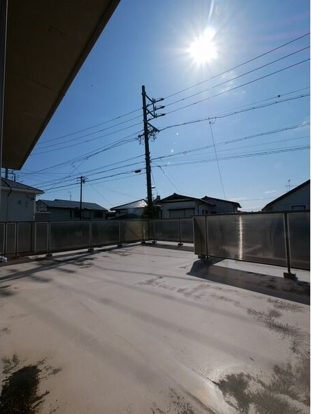 愛知郡東郷町春木白土戸建のバルコニー