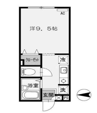 パセオ西宮の間取り