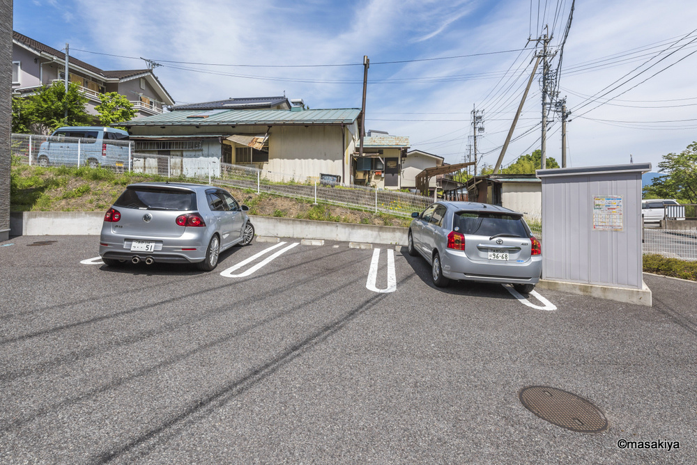 ガーデンハウス朝日山　Aの駐車場|駐車場