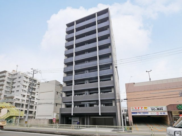 レジュールアッシュ緑橋駅前の外観
