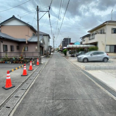 【前面道路含む現地写真】 | 袋井市栄町　第２