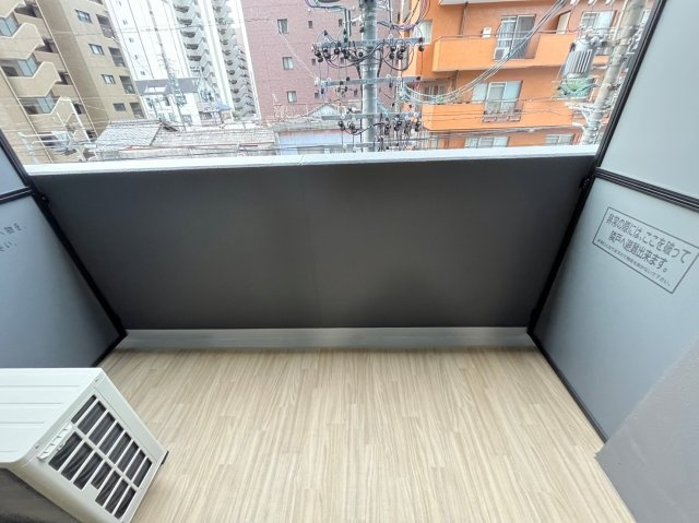 メイクス鶴舞Ⅱ　名古屋市賃貸　仲介手数料無料のバルコニー