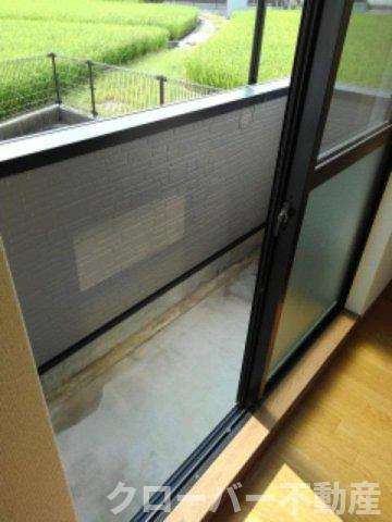 フローラＢのバルコニー