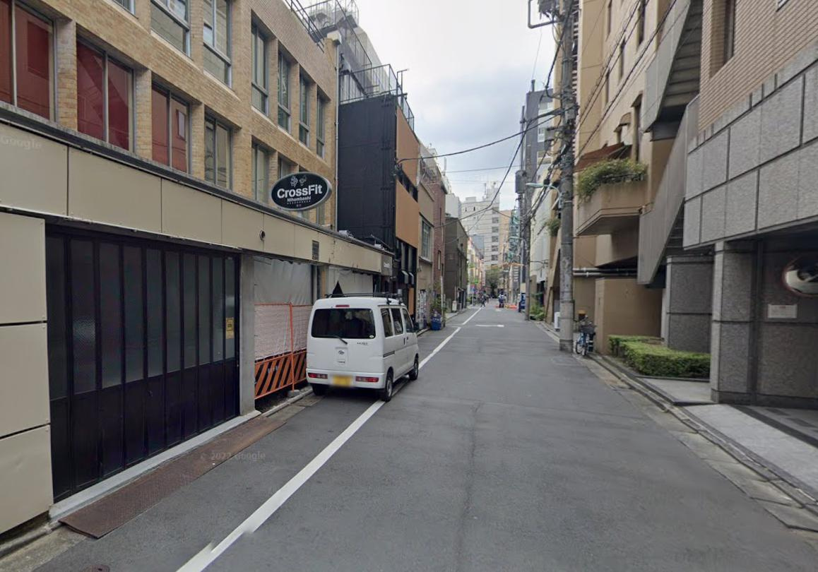 中央区日本橋茅場町２丁目の事務所の周辺