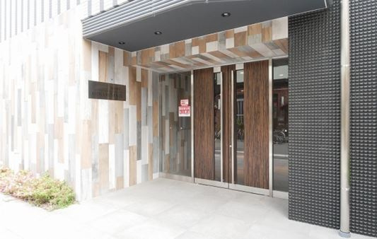 仮）南千住清川マンションのエントランス