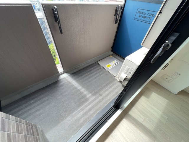S-RESIDENCE難波Brillerのバルコニー