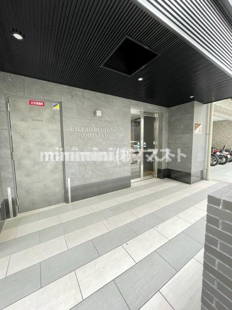 大阪市東成区大今里南１丁目の賃貸マンションのエントランス