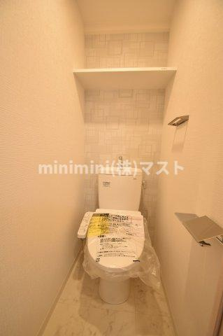 大阪市東成区大今里南１丁目の賃貸マンションのトイレ