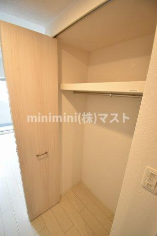 大阪市東成区大今里南１丁目の賃貸マンションの収納