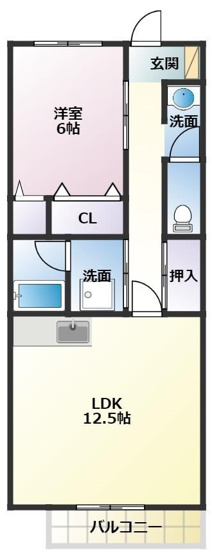 【間取り】 | ベルバランセ鷹