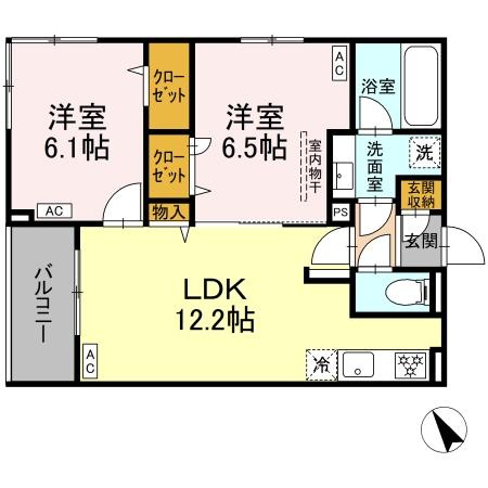 【間取り】 | Asset-Court世田谷船橋