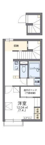 レオパレスソウミの間取り