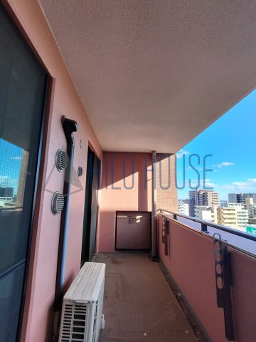 ライオンズ川越新富町のバルコニー