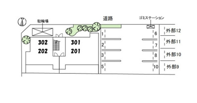 【区画図】 | グランベレオ野上