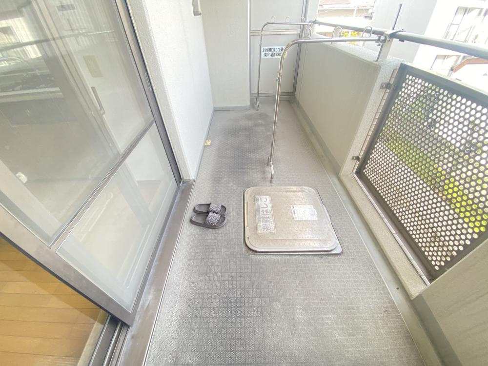 阪急西宮マンションのバルコニー
