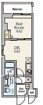 Ａｌｉｖｉｓ篠崎の間取り