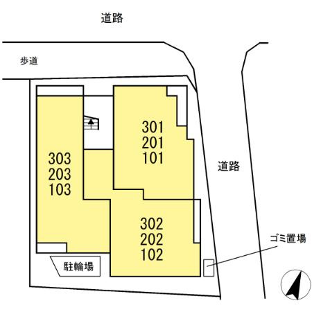 【区画図】 | セレスティア船橋Ⅱ