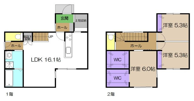 【間取り】 | 新築住宅　南国市大そね甲