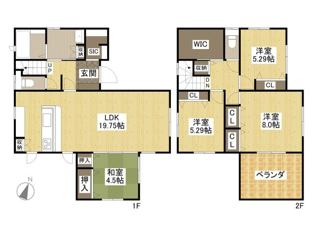 広島市安佐南区上安４丁目の新築一戸建
