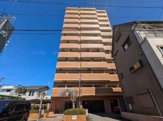 【日当たりの良いお部屋】高知市　ダイアパレス桜馬場の外観|外観です