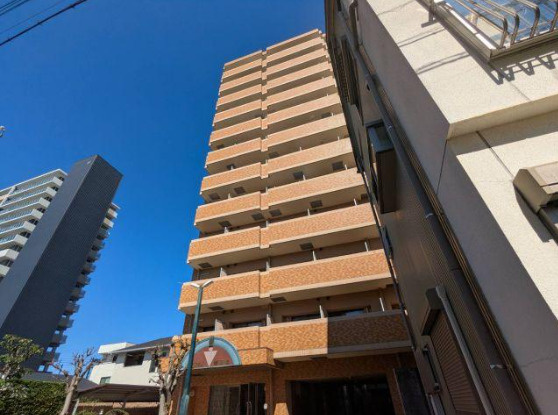 【日当たりの良いお部屋】高知市　ダイアパレス桜馬場の外観|建物外観を気になさる方へ、見た目の良い物件です