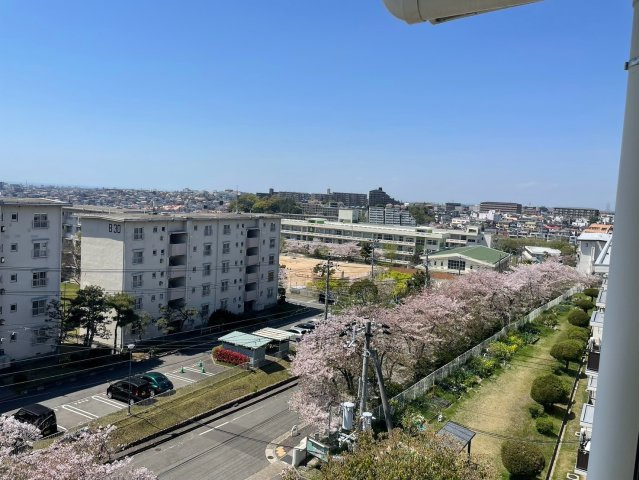 松が丘住宅16号棟の展望