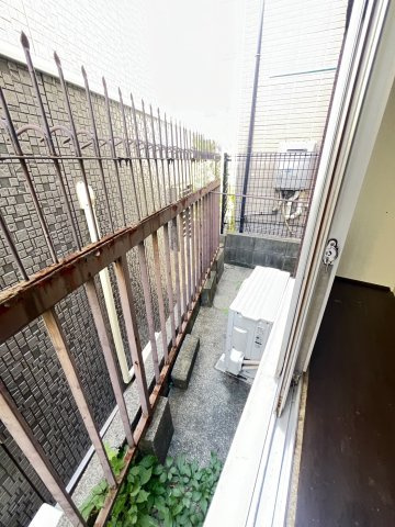 みやマンションのバルコニー